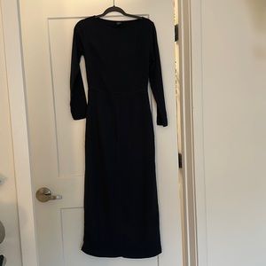 Uniqlo Hana Tajima long sleeve maxi dress